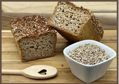 Sonnenblumen Dinkelmischbrot